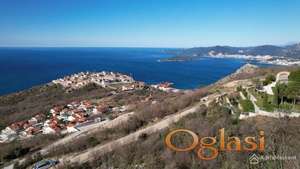 Zemljište s pogledom na more - za izgradnju 7 vila -- 140 eura/m2