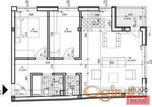 KOD SOMBORSKOG BULEVARA, 67m2, Trosoban sa pdv, Kredit,cena za kes