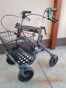 Hodalica šetalica rolator metalna sa korpom