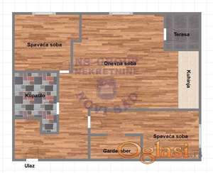 Trosoban 62m2 Telep