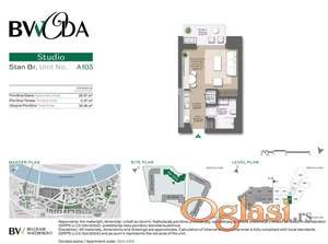 NAJJEFTINIJI  STUDIO U BW ODA od 34.34m2 ID#1502