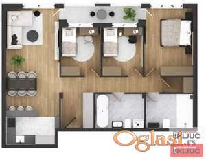 ADICE, 98m2, Četvorosoban sa pdv, Odličan