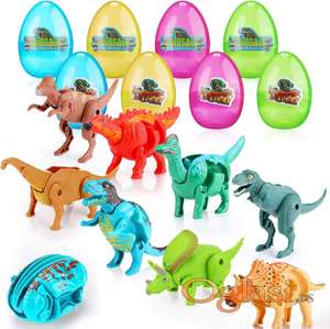 Dinosaur Transformation Egg STARMERX DDE8 Dino Transformers