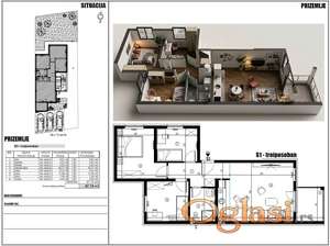 NOVOGRADNJA FUTOG, Direktna prodaja | Troiposoban 67,74 m² | Parking uključen
