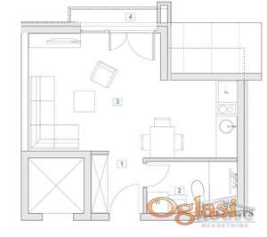 STAN - DIVČIBARE - DIVČIBARE - 24m2 - 49440 evra