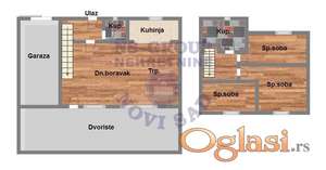 Odličan duplex stan u izgradnji na Klisi