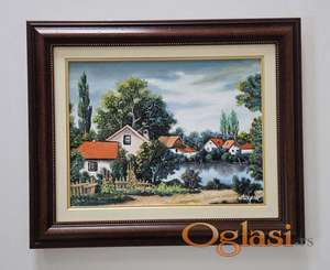 Ulje na platnu - Salasi, slika dva.