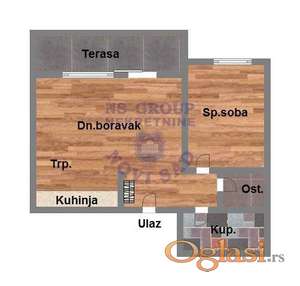 Dvosoban stan u Veterniku