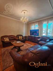 Izdavanje trosoban stan 107 m² – funkcionalan raspored, kompletno namešten, odmah useljiv