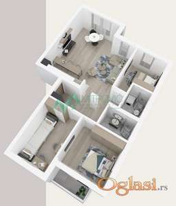 NA PRODAJU - Četvorosoban stan na Podbari, mogućnost povrata PDV-a 