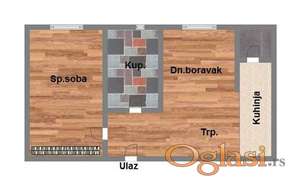 ***Dvosoban Telep 40m2***