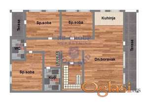 Četvorosoban 100m2 Telep