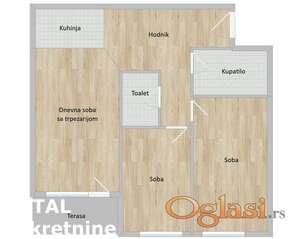 STAN - NOVI SAD - TELEP - 72m2 - 179450 evra