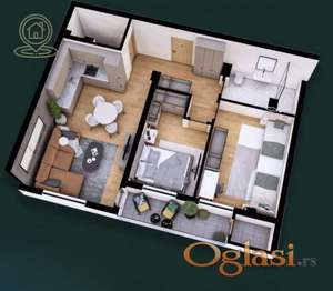 Stanovi u Petrovaradinu (0.5–4.0), 26–125 m² – Agencija Kompas