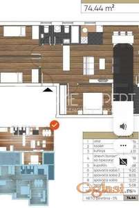 NOVI SAD - ADICE - 74.00 m2