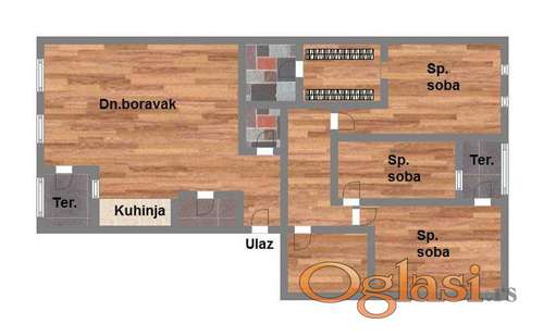 Četvorosoban stan - Salajka!