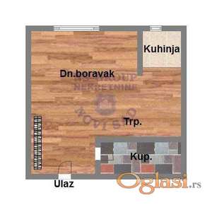 Garsonjera,22m2,Petrovaradin