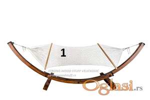 FRANCUSKA LJULJAŠKA OD LAMELIRANIH GREDA  137x140x450 cm