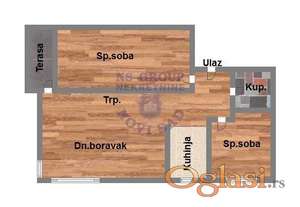 Dvoiposoban 50m2 Sadovi