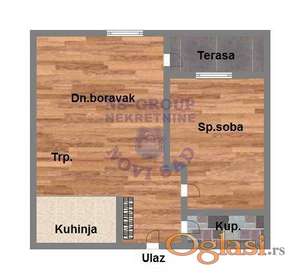 Dvosoban stan na Petrovaradinu