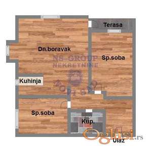 Na prodaju stan na Novoj Detelinari, 59m2