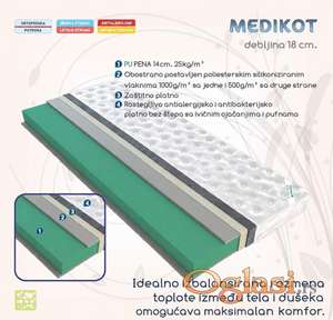 Dusek Medikot 90 x 200 x 18 cm