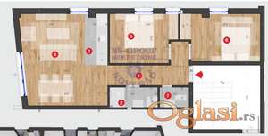 Odlicna ponuda! Dvoiposoban stan na Telepu u izgradnji!