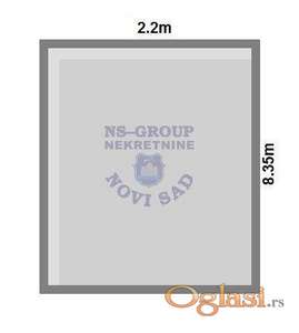 Odlična garaža u Sremskoj Kamenici! 18m2