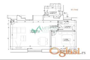 Novi Sad, Centar - Stari grad - Kompletno renoviran komforan jednoiposoban stan 