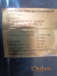 Fasadna peć na zemni gas