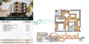 U blizini limana 4 odličan stan u izgradnji u manjem lux kompleksu  