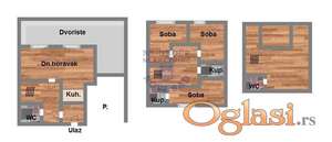Cetvorosan stan na prodaju PETROVARADIN