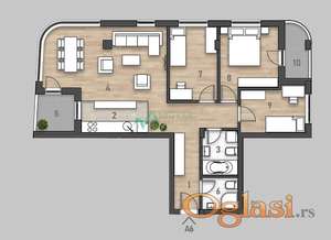 Urbani komfor, vrhunska lokacija - STAN 87m2