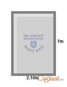 Garaža u suterenu zgrade u izgradnji u Petrovaradinu