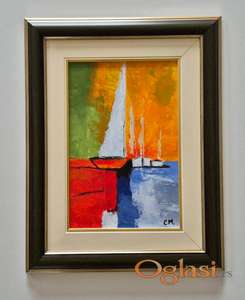 Ulje na platnu - Boje mediterana, slika deset.