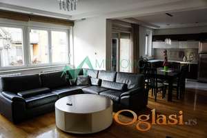 Novi Sad, Sajam - Odličan, veoma komforan, kvalitetno namešten četvorosoban stan + garaža - CENA SA NAMEŠTAJEM I GARAŽOM + parking 