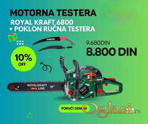 Motorna testera 5.2 ks