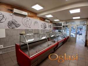 Izdaje se opremljen poslovni prostor za mesaru sa roštiljem, 53m2