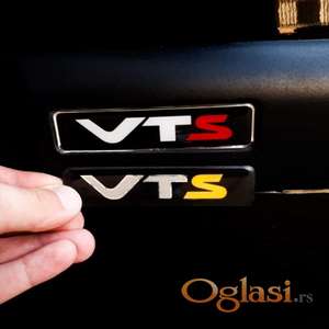 VTS VTR stiker oznaka