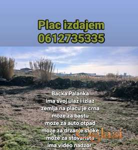 Plac u Backoj Palanci Izdajem