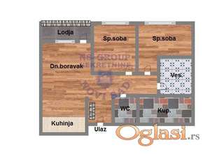 Trosoban stan sa PDV-om