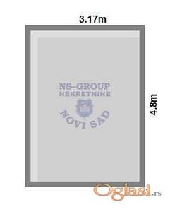 Garazno mesto, 15m2 Telep