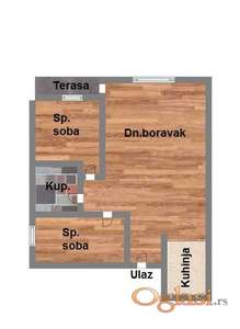 Dvoiposoban 58m2 Adice