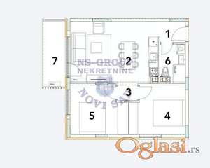 Trosoban 58m2 Vrdnik