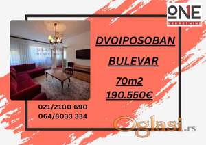 Dvoiposoban,odlican strukturno,Bulevar Oslobodjenja