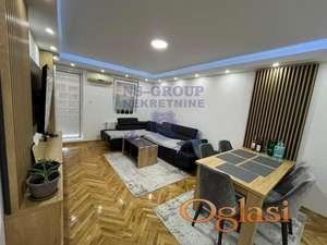 Izdaje se lepo namešten jednoiposoban stan na Novom naselju, površine 47m².