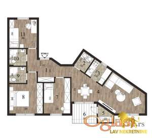 NOVI SAD - NOVO NASELJE - 77.00 m2