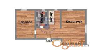 Jednoiposoban stan u izgradnji na Adicama