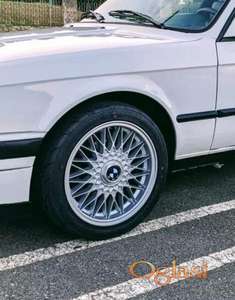 Alu- BMW 70mm crno-beli  amblemi za poklopce BBS alu felni E30,E34 itd