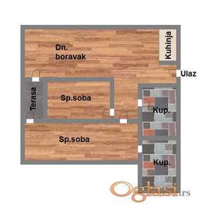 Trosoban stan- Telep!